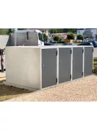 B1 Bringabox betonvázas kerékpártároló, 2db kerékpárhoz