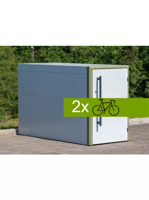 FB1 Bringabox kerékpártároló, 2db kerékpárhoz