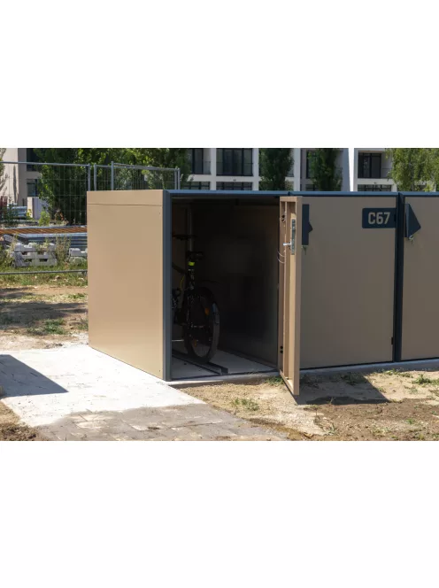 FB3-L Bringabox kerékpártároló, 3db kerékpárhoz
