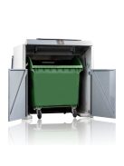 Kubio XXL konténertároló Szürkealumínium